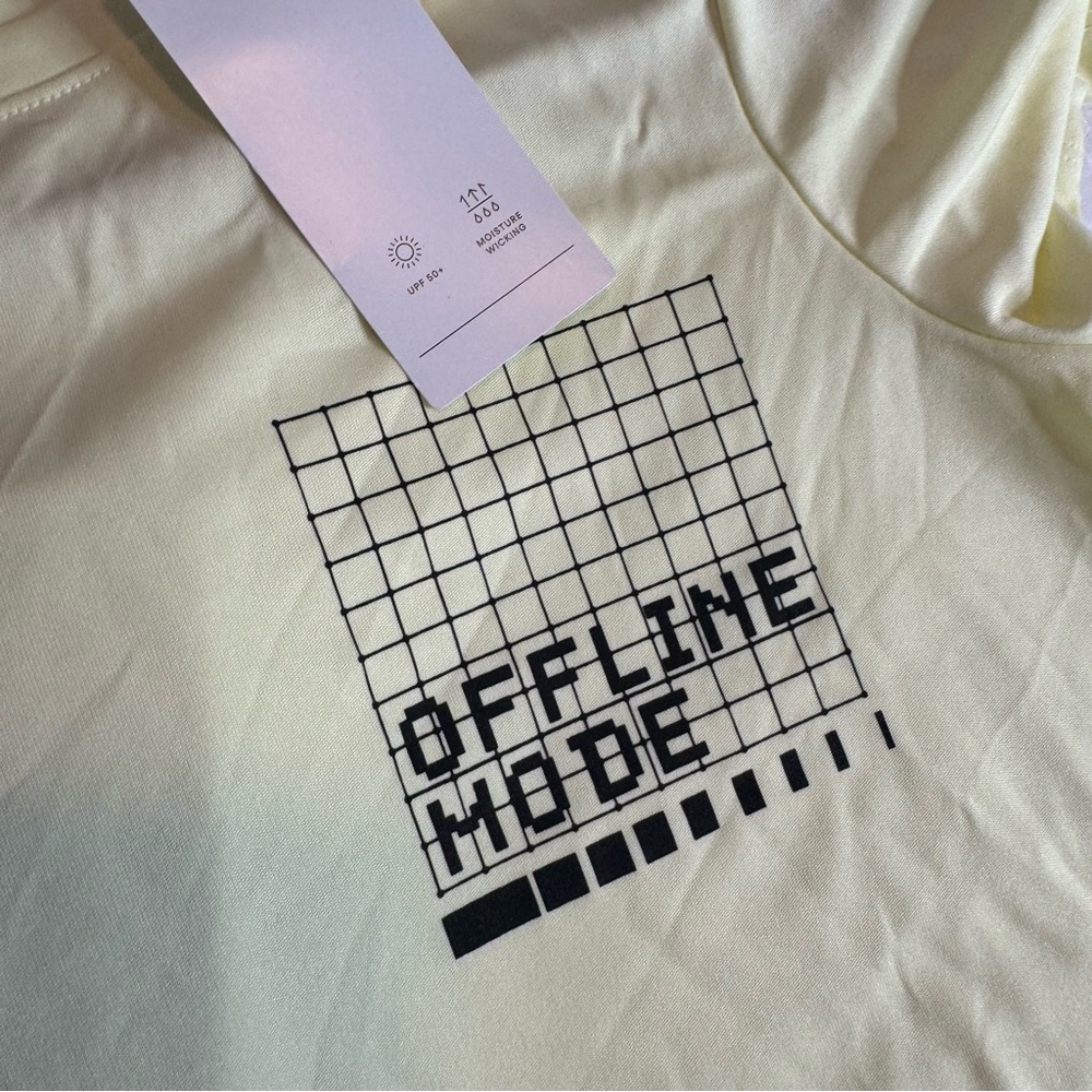 New Boys All In Motion Lemon/Yellow Tee Size M (8) “Offline Mode” - Picture 10 of 12